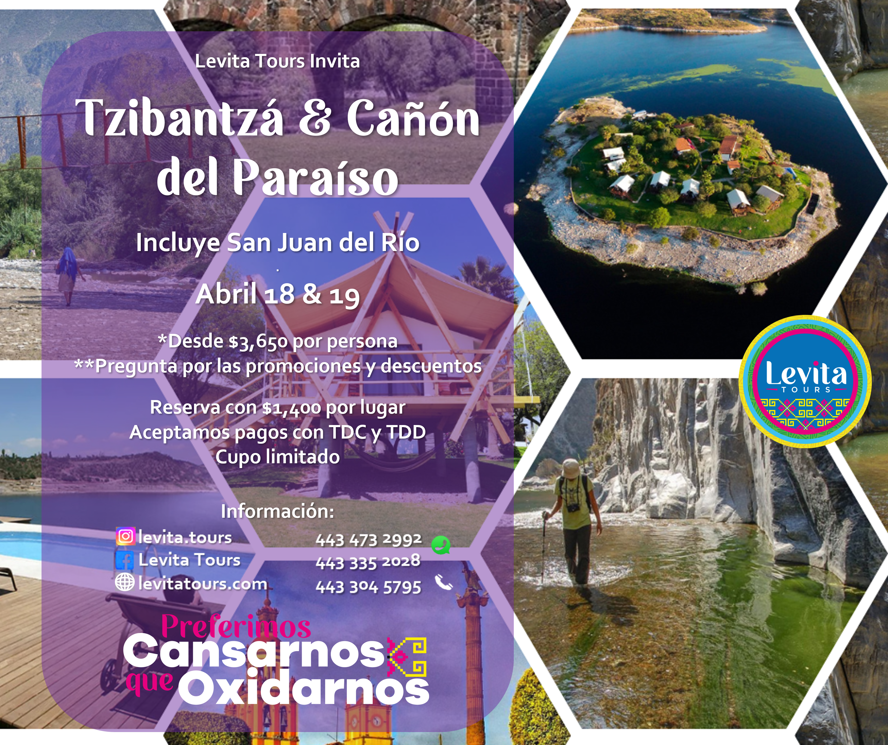 Tzibantzá & Cañón del Paraíso