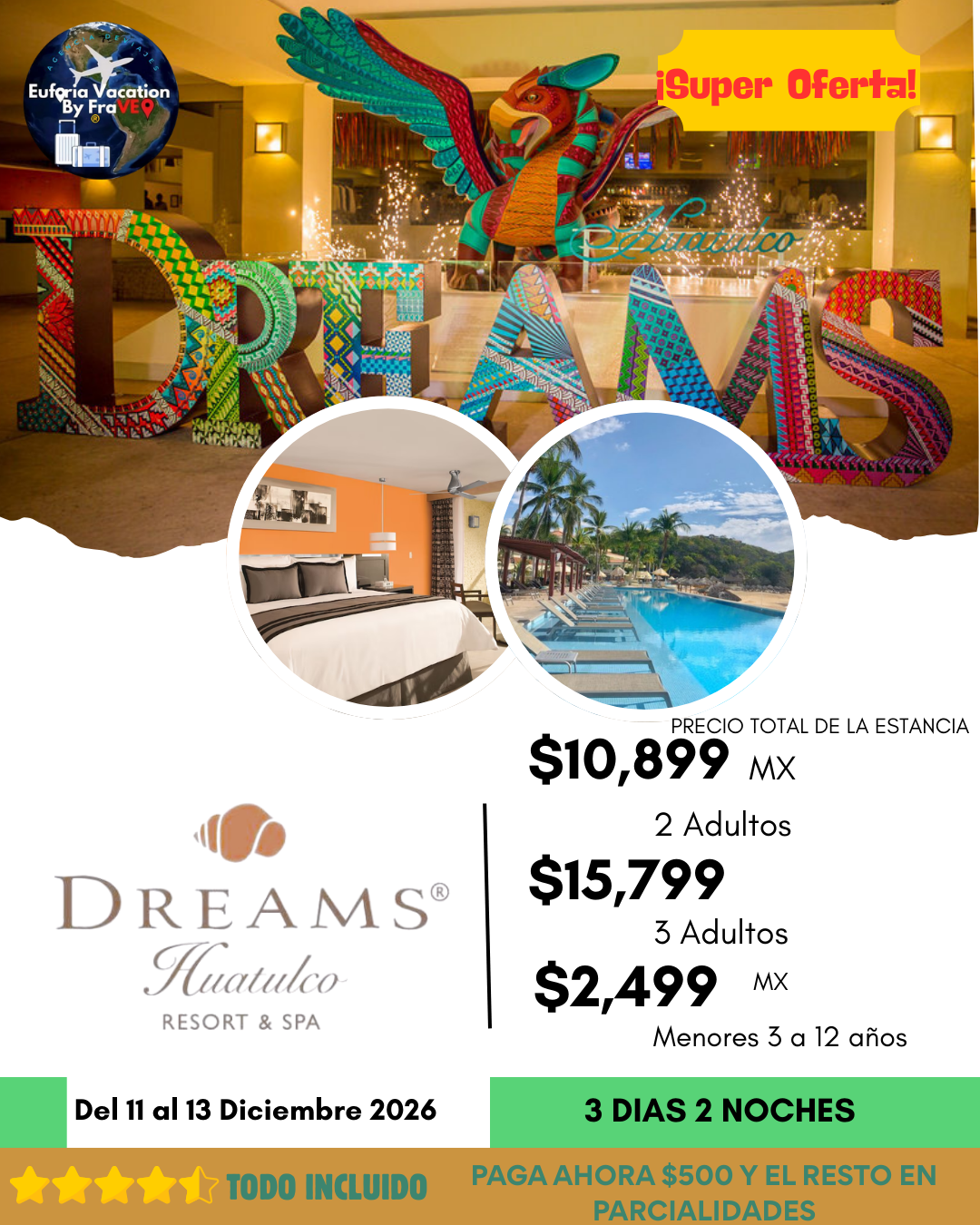 Destinos por todo el mundo al mejor precio