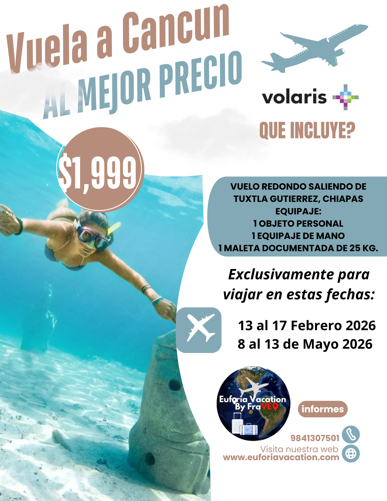 Destinos por todo el mundo al mejor precio