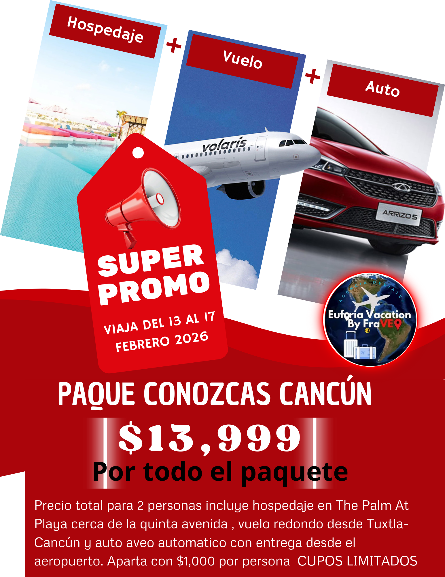 Destinos por todo el mundo al mejor precio