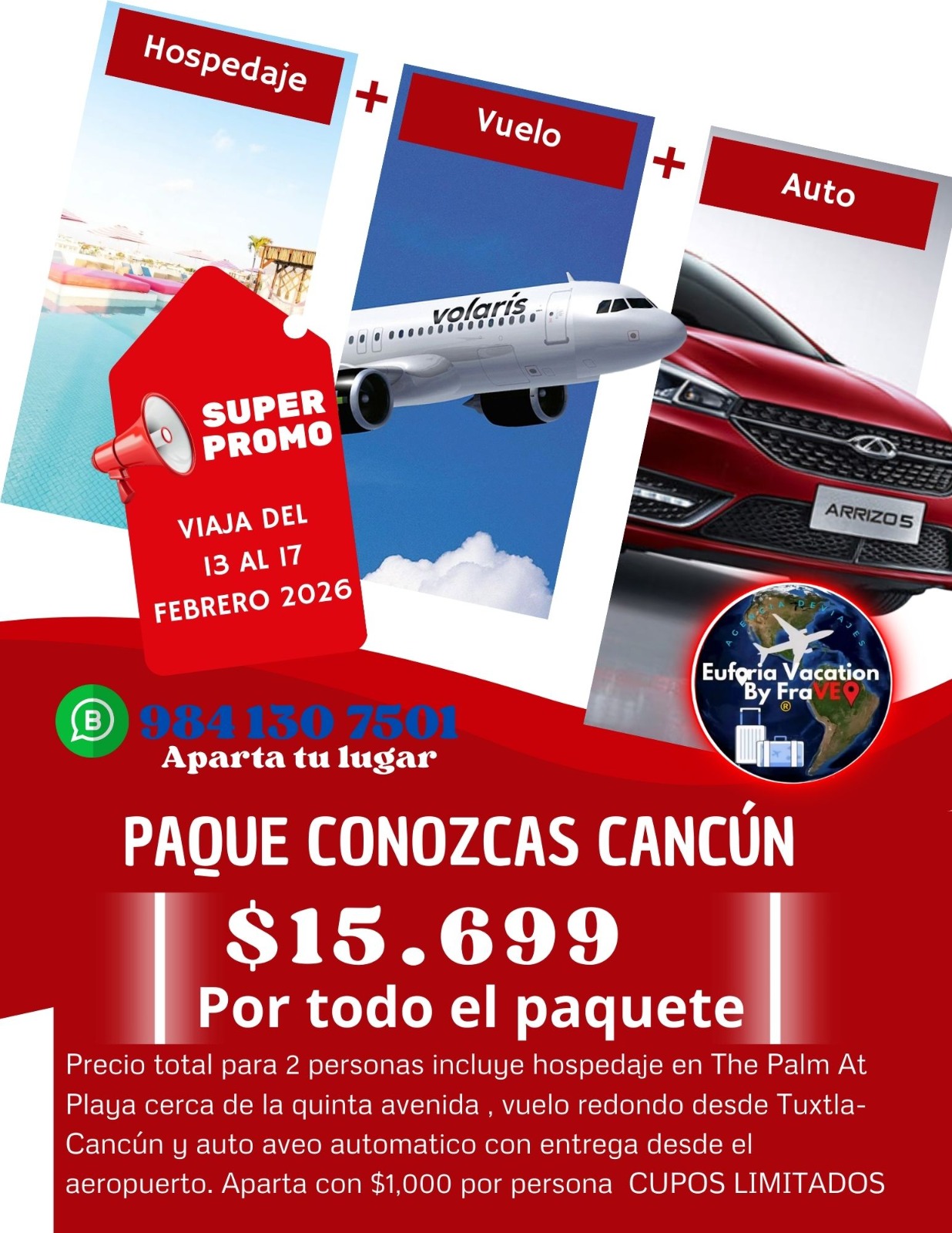 Destinos por todo el mundo al mejor precio