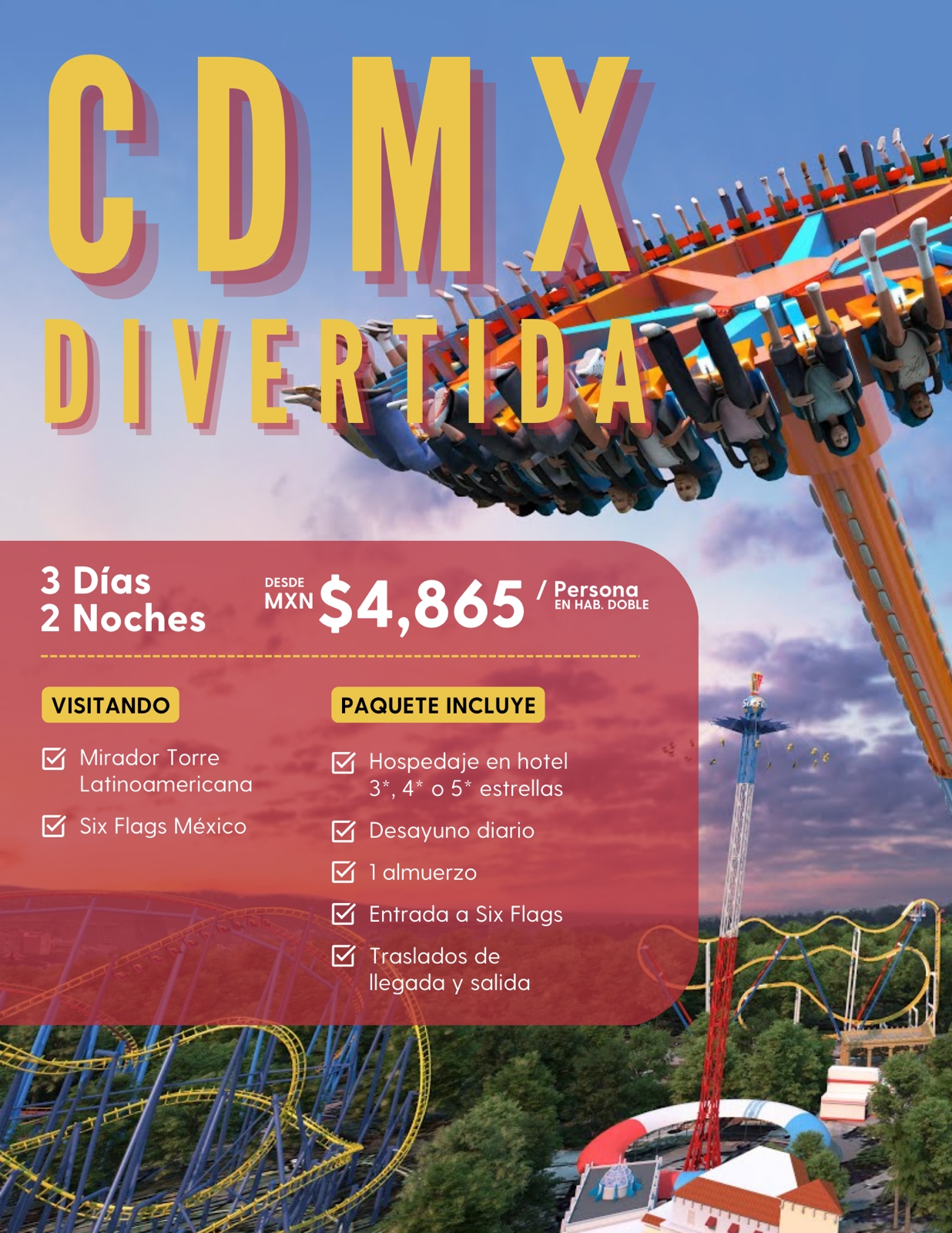 Destinos por todo el mundo al mejor precio
