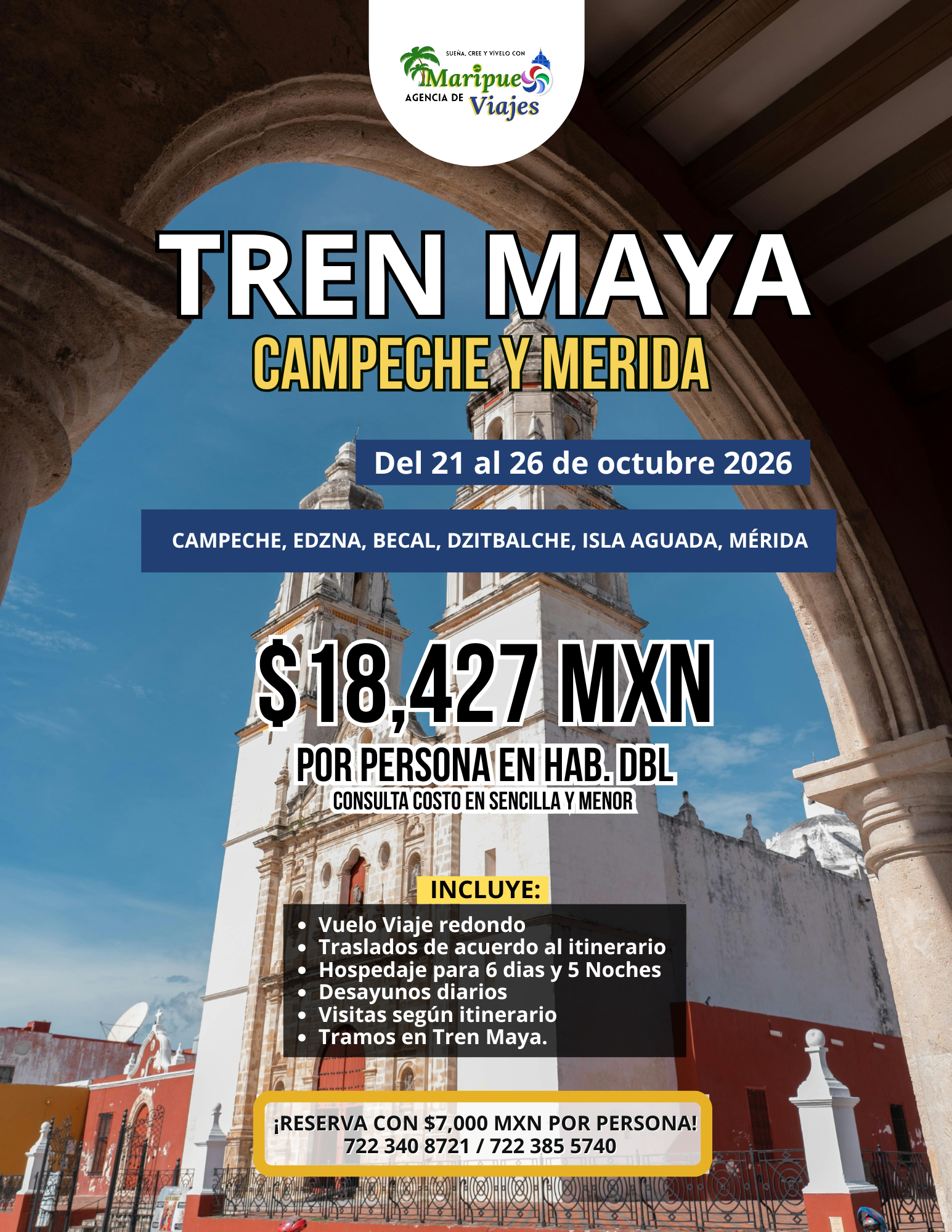 Campeche y Mérida