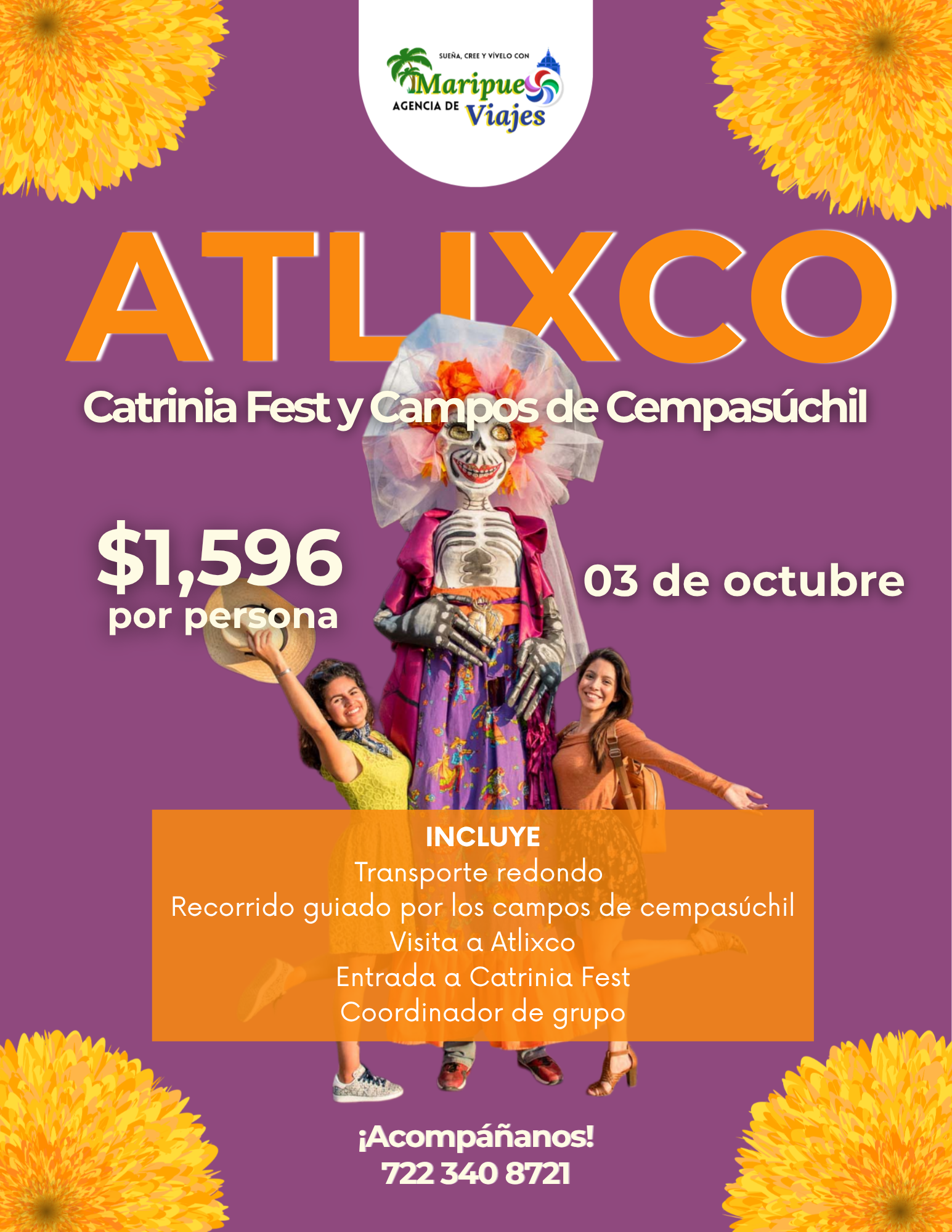 Catrinia 3 octubre