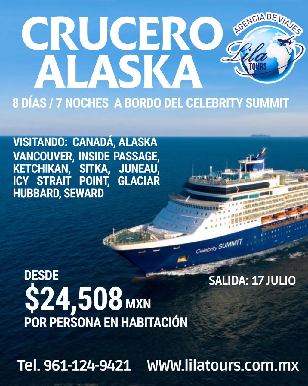 CRUCERO ALASKA