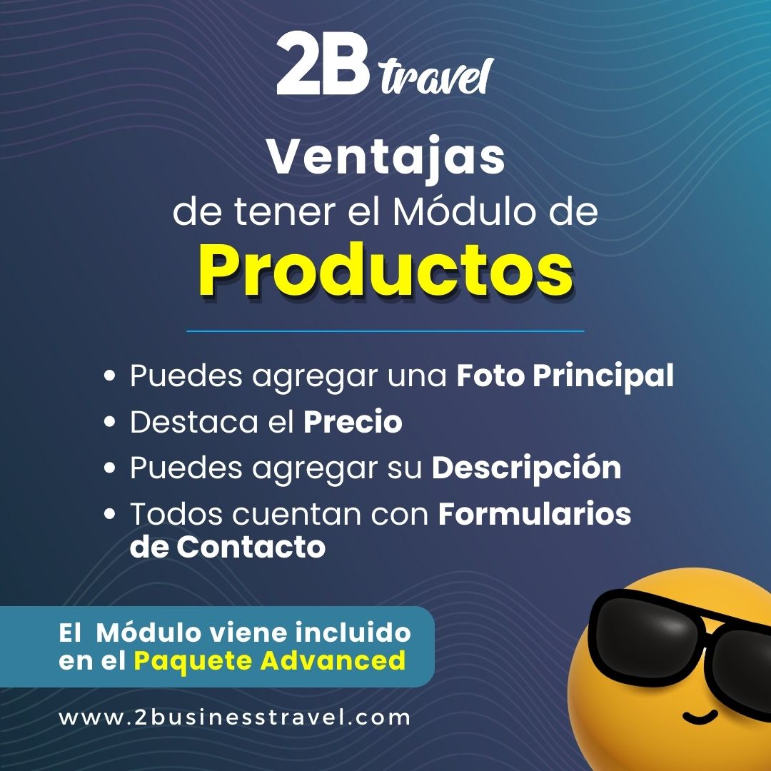 Ventajas del módulo productos