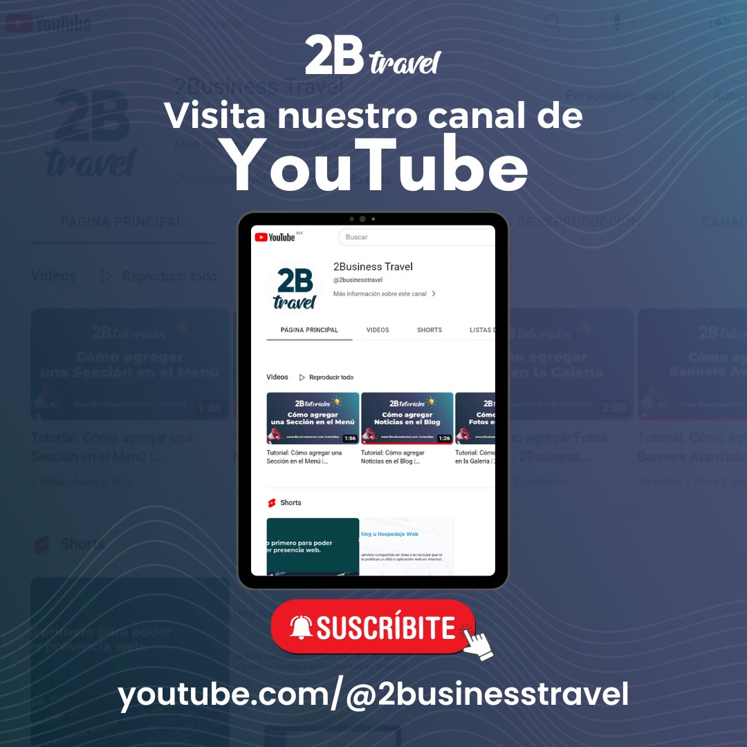 Nuestro canal de YouTube