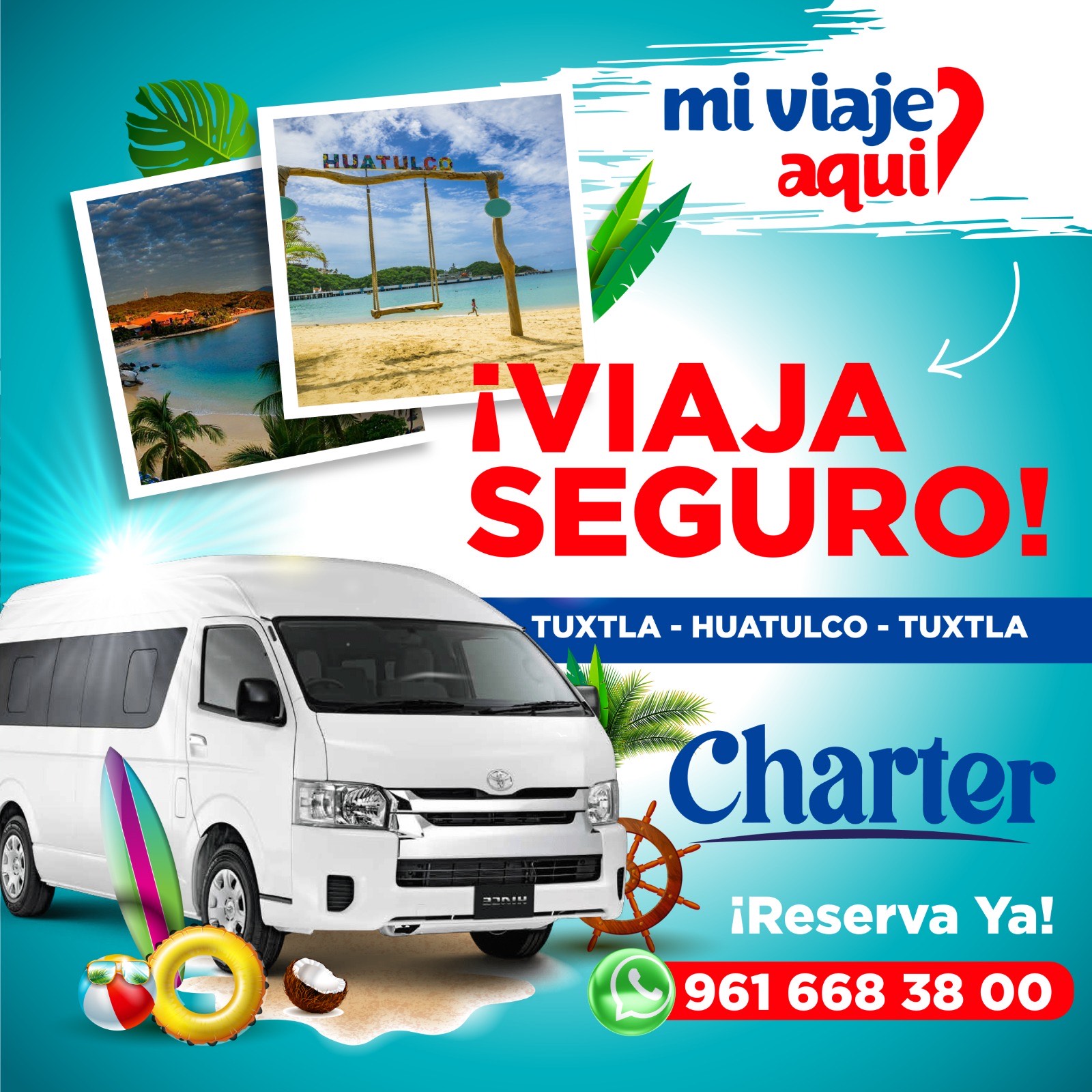 TRANSFER Tuxtla - Huatulco - Tuxtla