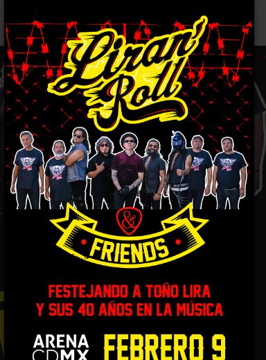 40 Años de Liran' Roll en la Arena CDMX