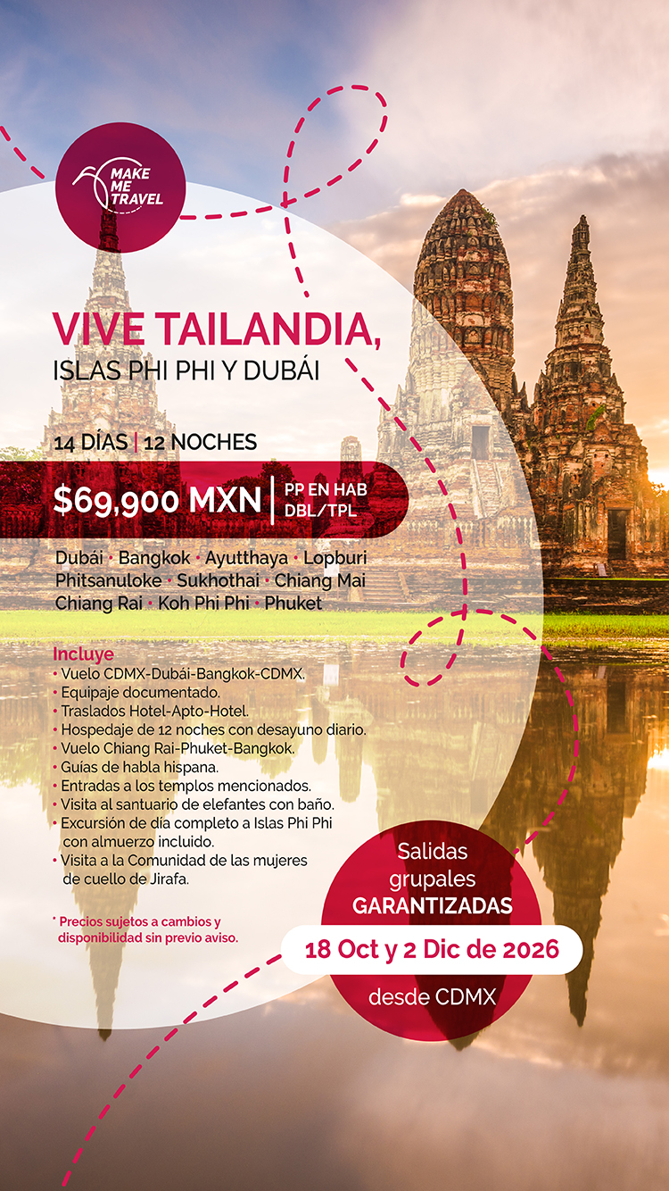 THAILANDIA, PHI PHI Y DUBÁI
