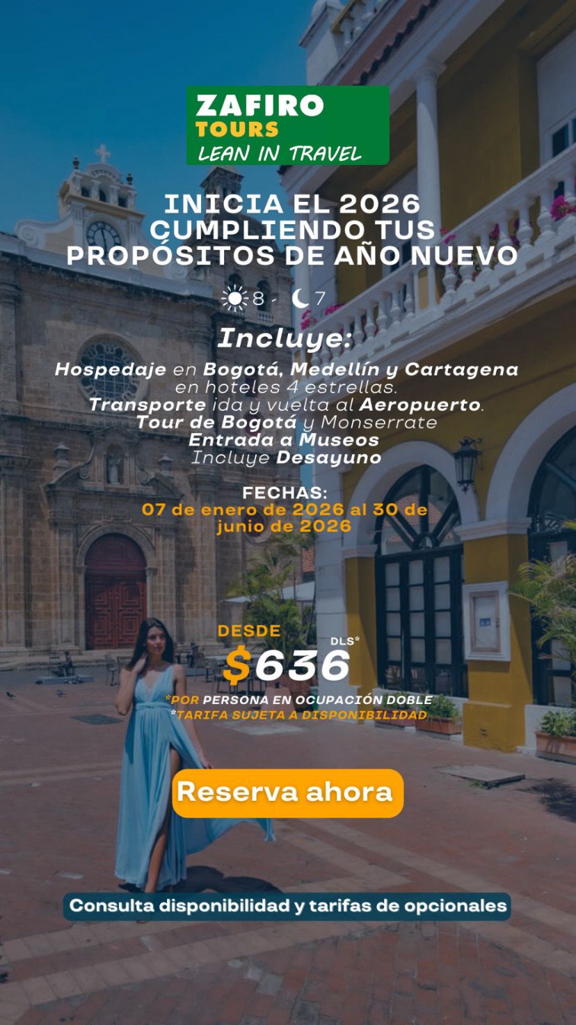 BOGOTÁ, MEDELLÍN & CARTAGENA