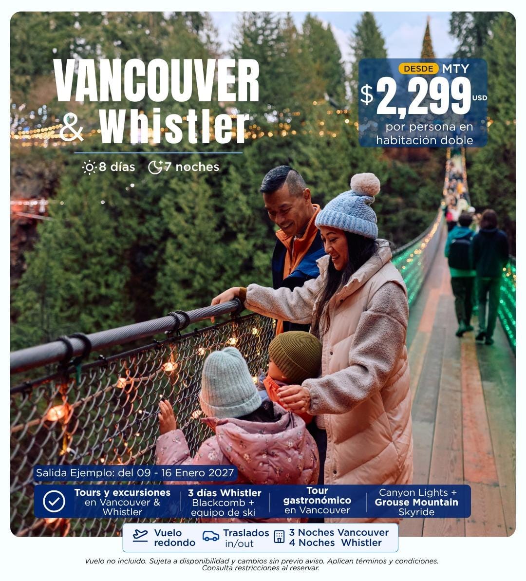 Vancouver y Wishtler