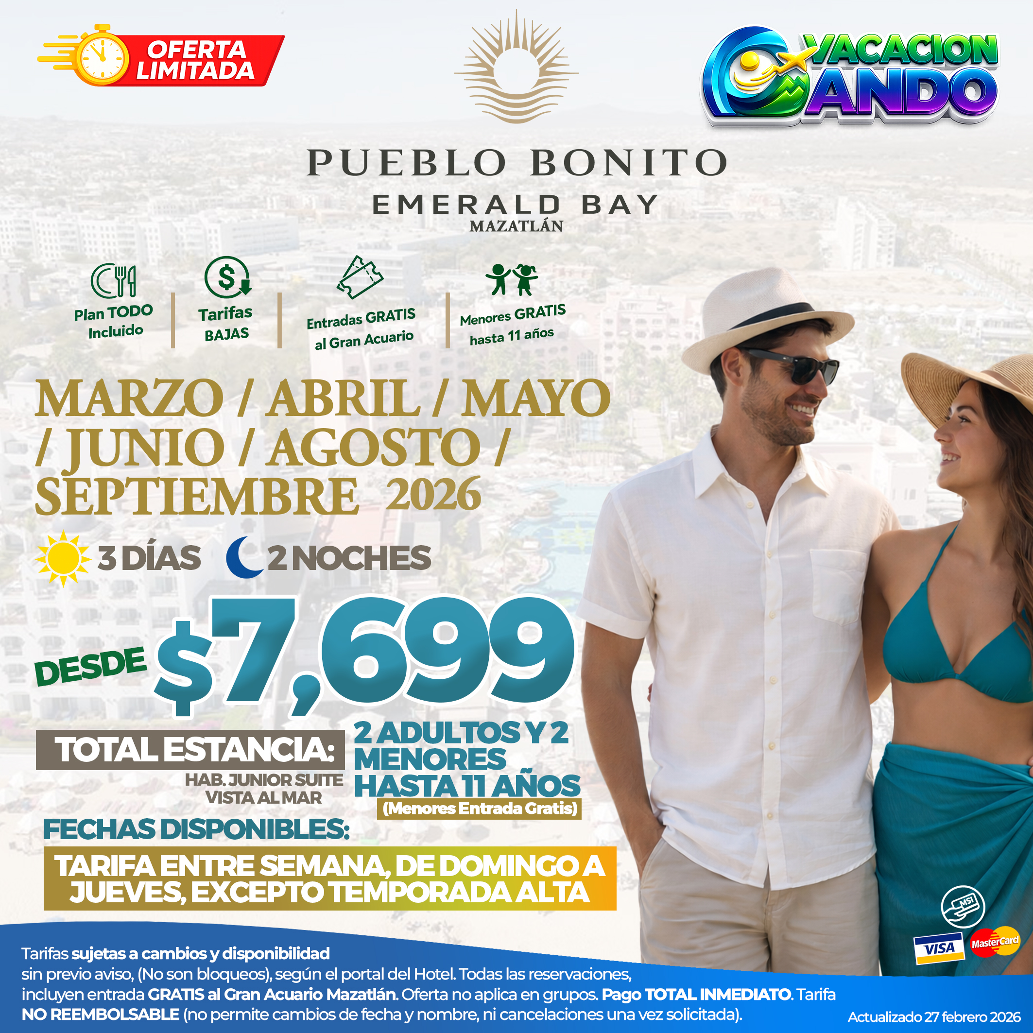 Pueblo Bonito Emerald Bay