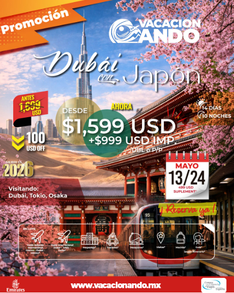Dubai y Japón
